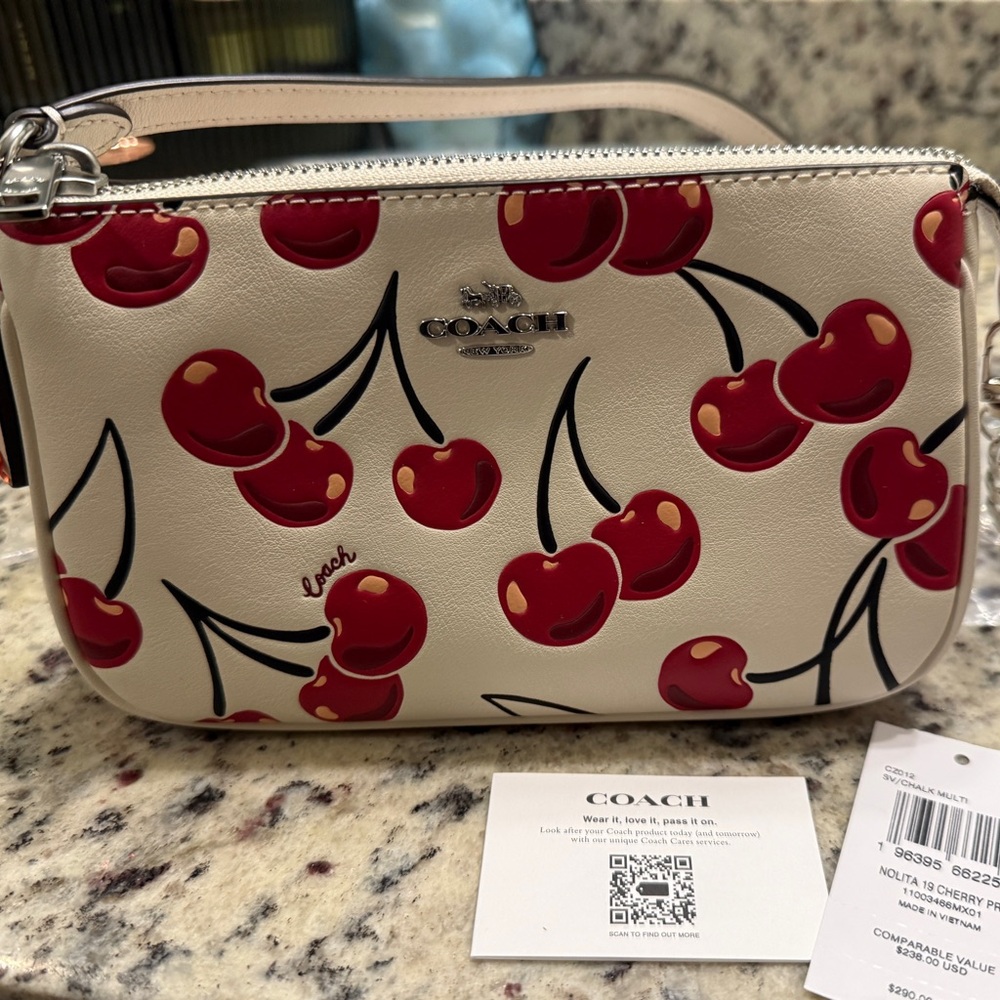 Coach Nolita 19 with Cherry print